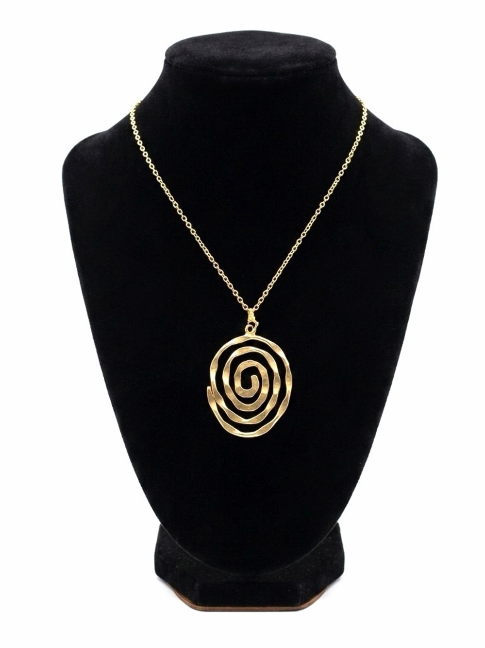 New God’s Thumbprint 10k Gold S925 Hallmarked Necklace Handmade One Of A Kind